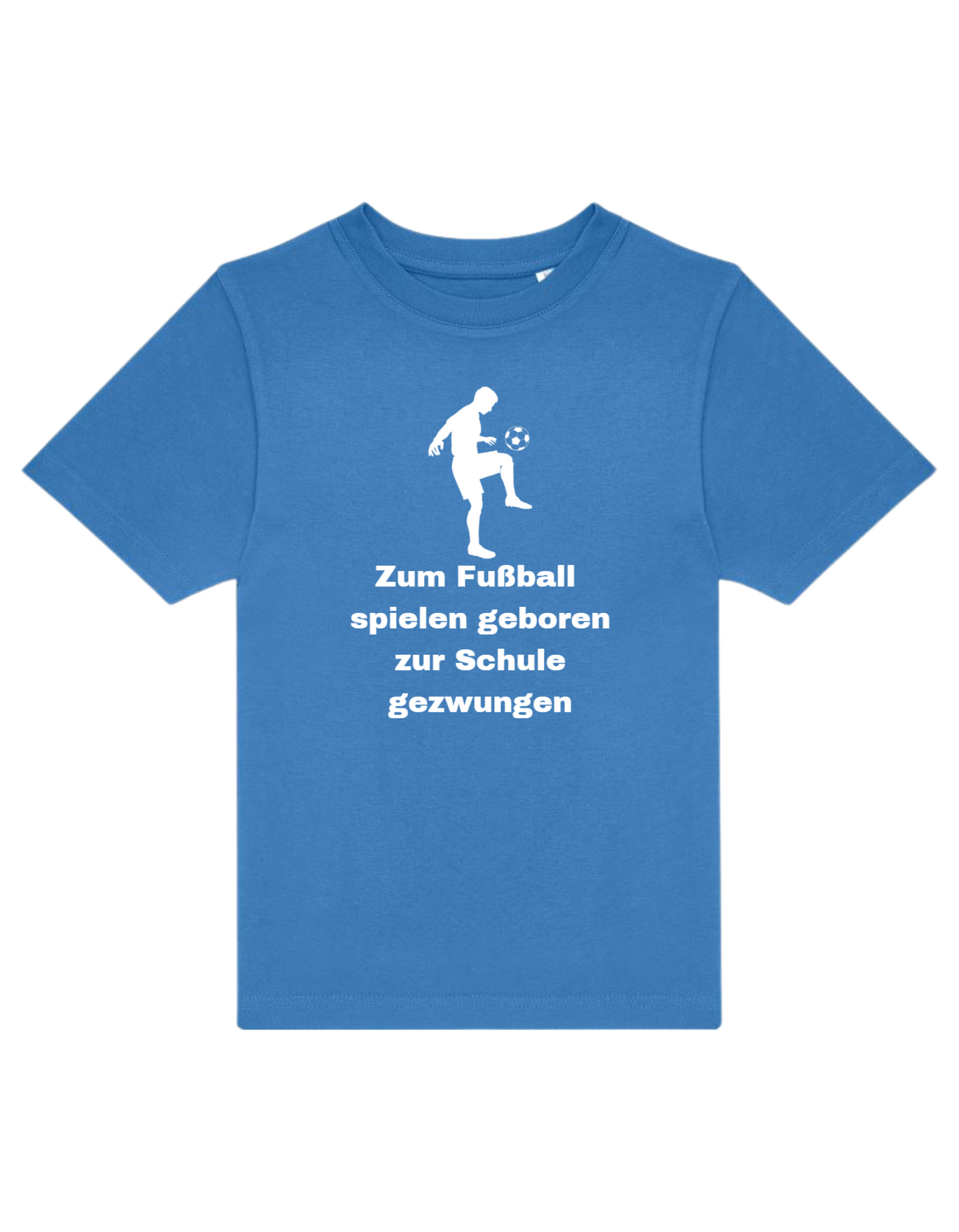 zum Fußball spielen geboren... - Shirt Kinder