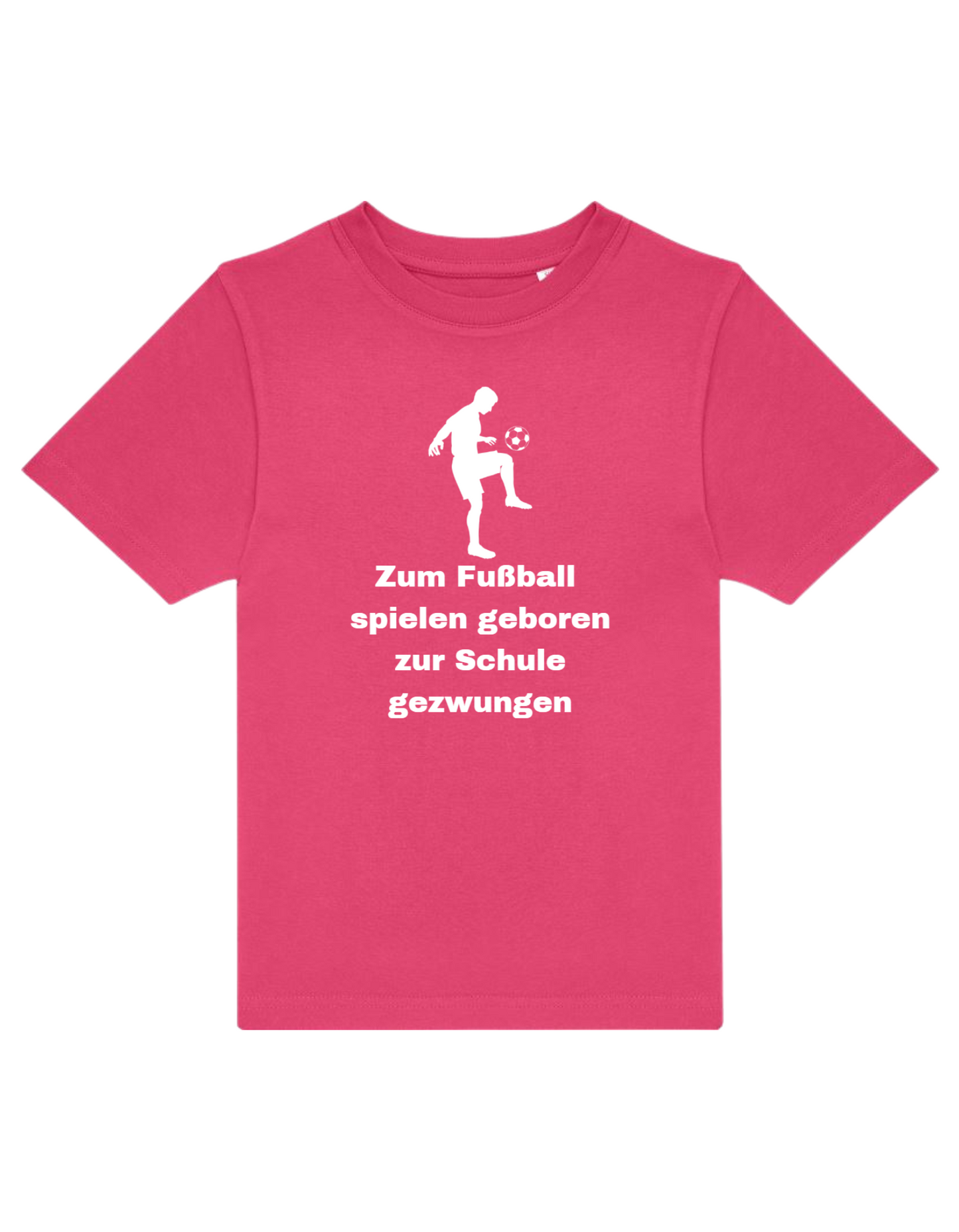 zum Fußball spielen geboren... - Shirt Kinder