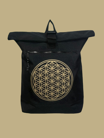 Rucksack Lebensbaum, Blume des Lebens